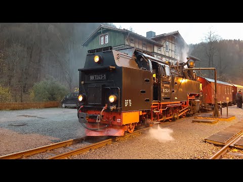 Harzer Schmalspurbahn 2020 / Letzter Plandampftag auf der Brockenbahn, Harzquer - und Selketalbahn