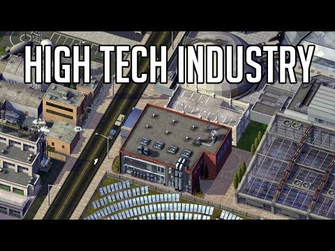 Simcity 4 - High Tech Industry Tutorial!