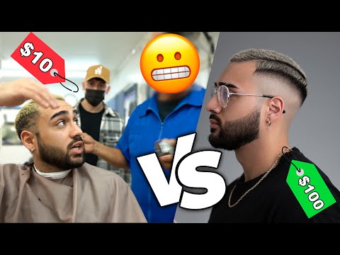 $10 Haircut VS $100 Haircut...**big mistake** | Can I Fix It?