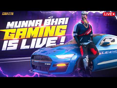 Grandmaster  Live Rank Push ❤️-  Free Fire Telugu Live  - Munna Bhai #MBG