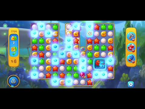 Fishdom 7754 Hard Level - NO 💣🧨💥