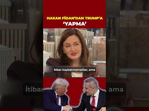 Dışişleri Bakanı Hakan Fidan, İran'a saldırma sinyalleri veren ABD yönetimine 