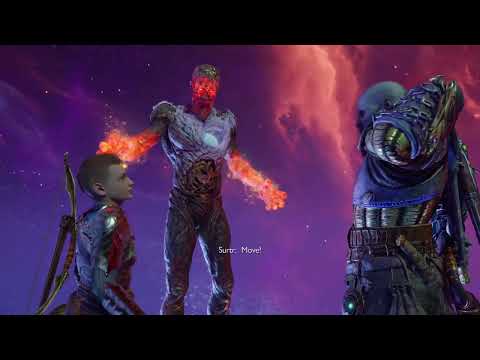 Kratos Meets Surtr🔥 | God of War Ragnarök | Begins Ragnarok Scene | [PS5 4K 60FPS] 🎮
