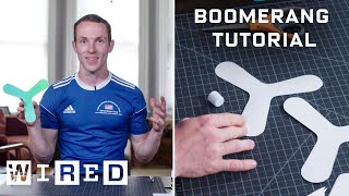How to Make and Throw an Indoor Boomerang  WIRED