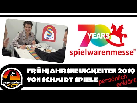 Frühjahrsneuheiten 2019 Messe Nürnberg Schmidt Spiele