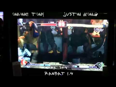 FFA Ranbats 1.4 finals - Justin Wong vs Onlinetony213