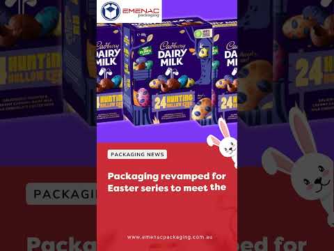 Cadbury Australia introduces Easter Special Packaging. #easterpackaging #easter2024 #packagingideas