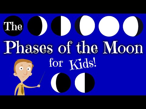 The Phases of the Moon for Kids