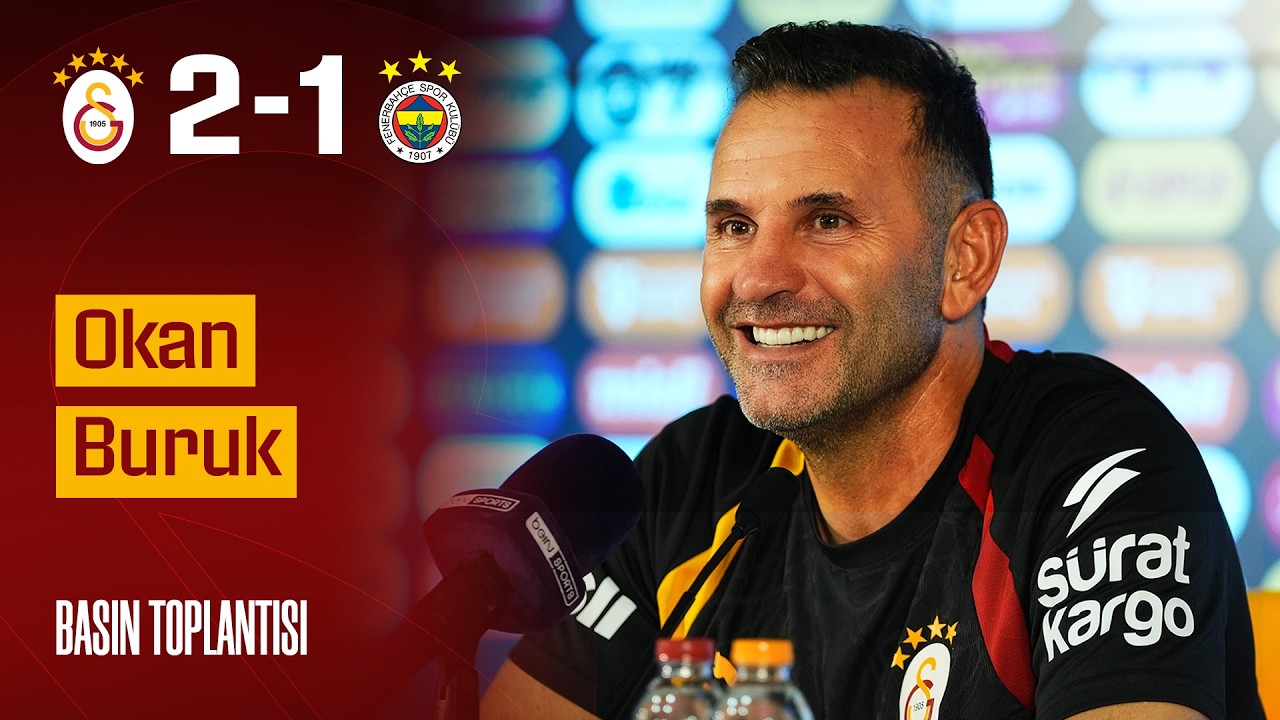 Teknik Direktörümüz Okan Buruk’un, Fenerbahçe maçı sonrası basın toplantısı #GSvFB