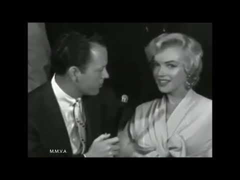 Marilyn Monroe Archive Footage - Arriving In New York To Film "The 7 Year Itch" (Interview) 1954