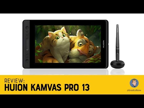 Grafinė planšetė Huion Kamvas 13 video
