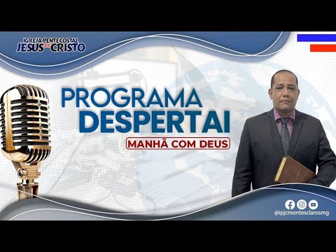 Programa Despertai | Ao Vivo |Quinta-Feira 04/12/2025 |IPJC Montes Claros