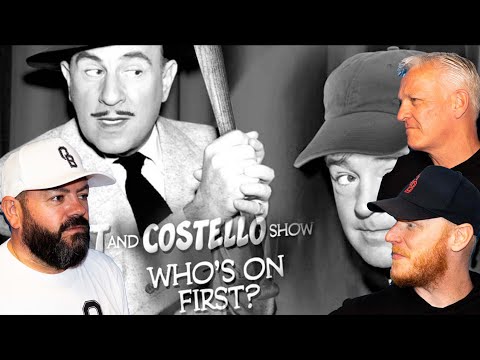 Abbott and Costello - WHO'S ON FIRST? REACTION!! | OFFICE BLOKES REACT!!