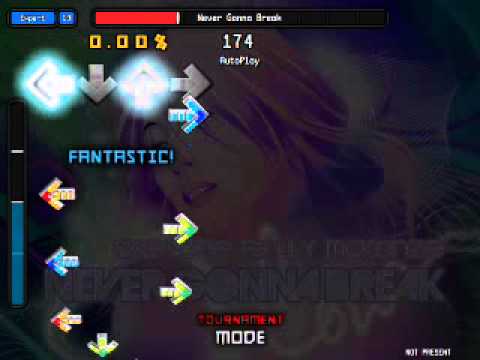 (NEW STEPCHART) Never Gonna Break - Skibadee Ft. Lily McKenzie (SX13)