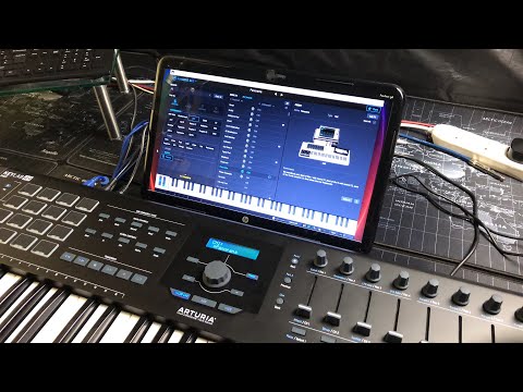 Arturia Analog Lab 4 & Arturia KeyLab 49 MK 2 - Let’s Explore - Live - Sound Fixed 11 Minutes In
