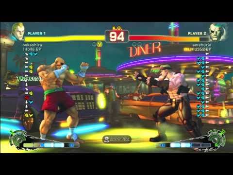 SSF4 Rank Match  ookashira (AB)  vs  amehurio (SA)