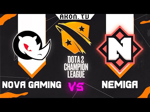 🔴DOTA 2[RU] Team Nova vs Nemiga Gaming [Bo3] D2CL 2022 S9, Group Stage, Group В