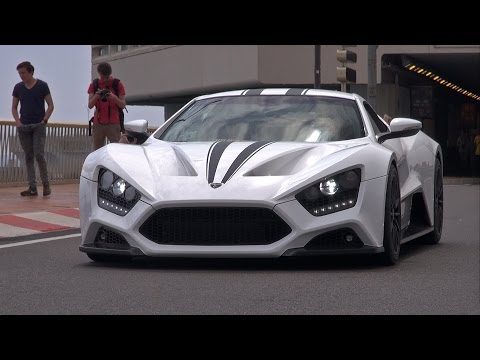 $1.8 Million Zenvo ST1 on the road in Monaco!