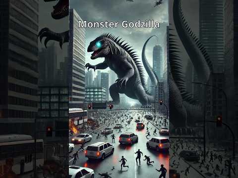 Normal Vs Monster Creatures #godzilla #kingkong #mothra #pteranodon #octopus