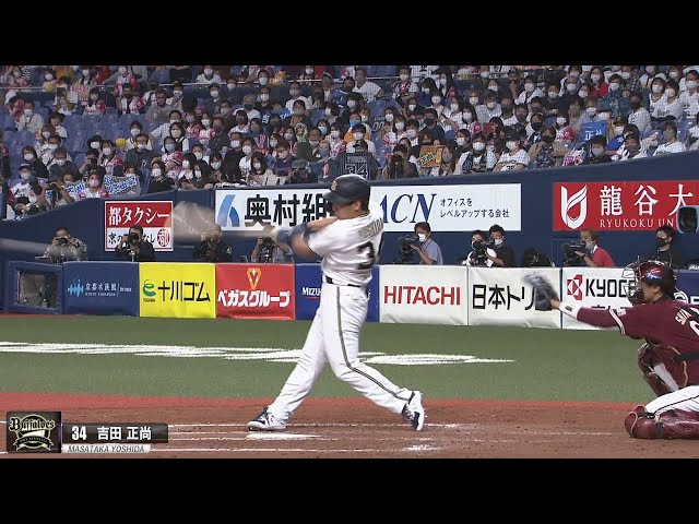 初の首位打者へ!吉田正尚 広角に4安打固め打ち