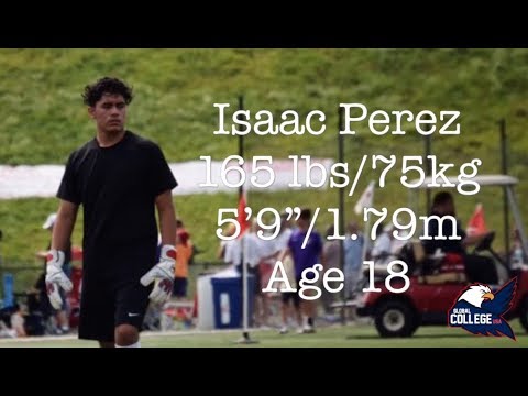 Isaac Perez COMMITTED- College soccer recruiting video Fall 2019