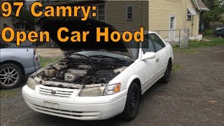 1997 Toyota Camry: Open Car Hood Quick Tip