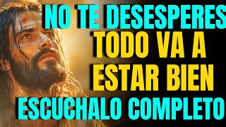 DIOS VE TUS LÁGRIMAS Y TE HABLA HOY: SUELTA LA CARGA, CONFÍA EN MÍ, TODO VA A ESTAR BIEN