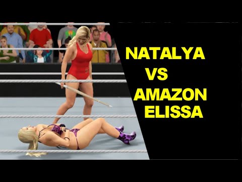 WWE 2K17 Natalya vs Amazon Elissa - Extreme Rules