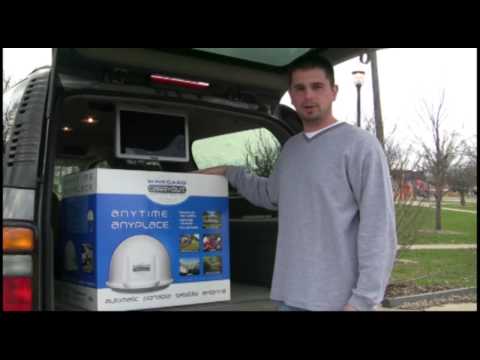 Winegard Carryout Automatic Portable Satellite Antenna
