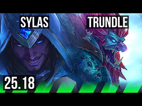 SYLAS vs TRUNDLE (JGL) | 14/1/8, Legendary | NA Challenger | 25.18