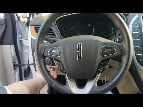 How to Put Lincoln MKC MKT MKZ  Parking Brake in Maintenance Mode 2017  Others before brake change