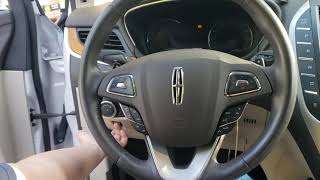 How to Put Lincoln MKC MKT MKZ  Parking Brake in Maintenance Mode 2017  Others before brake change