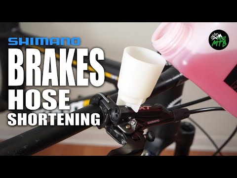 🔥How-To Install Shimano Disc Brakes 🔥 Brake Hose Shortening and Quick Bleed