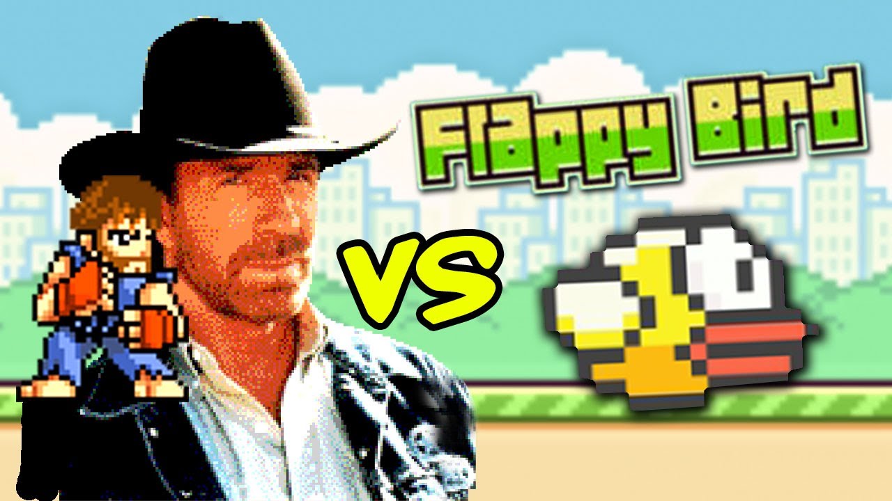 Chuck Norris vs Flappy Bird