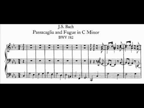 J.S. Bach - BWV 582 - Passacaglia c-moll / C minor