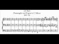 J.S. Bach - BWV 582 - Passacaglia c-moll / C minor