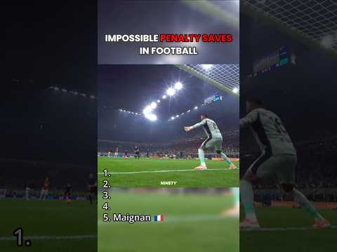Impossible Penalty Saves In Football