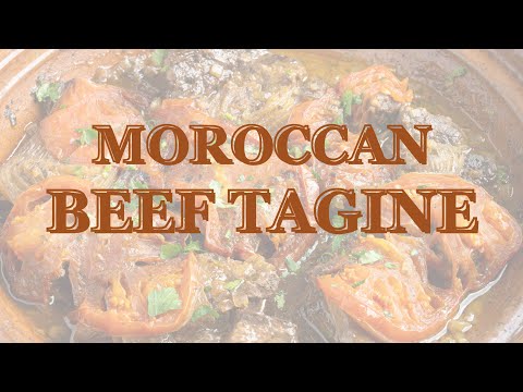 Moroccan Beef Tagine (Beef Stew with Tomatoes & Onions)