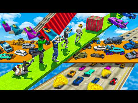 TODO EN UNO! EL ÚLTIMO EXPLOTA, CARA A CARA, CORRE O TE ATROPELLO, MEGA RAMPA, TROLL - GTA 5 ONLINE