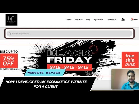 Smartwatch and gadgets ecommerce website
