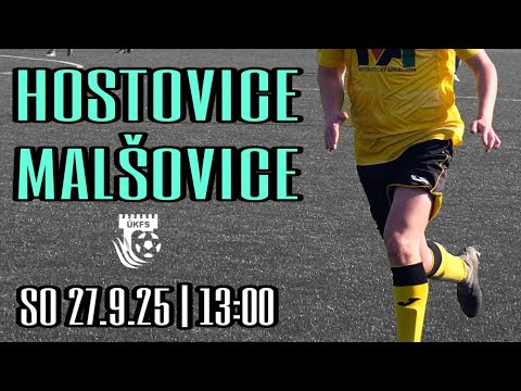 SK Hostovice vs. FK  Malšovice (celé utkání)