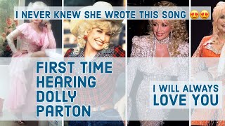 FIRST TIME HEARING Dolly Parton - I Will Always Love You Live REACTION