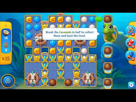 Fishdom: Shipwrecked Level 1