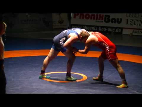 Ringen FCE Aue (Filipczak) - KAV Mansfelder Land (Bernhardt), 130 kg, Freistil, 03.12.2016