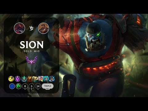 Sion Mid vs Viktor - EUW Master Patch 13.15