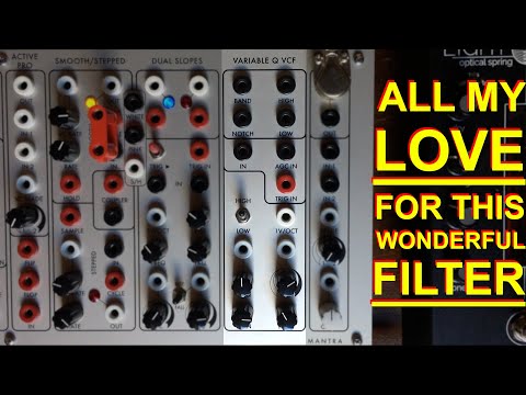 Serge Modular Variable Q Filter (VCFQ) | Reverb