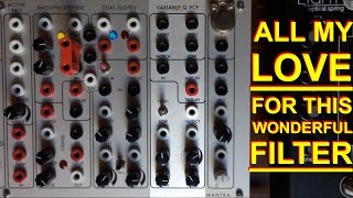 Video thumbnail for Maybe my favorite filter - a deep dive in the Serge VCFQ by Random*Source by Stazma