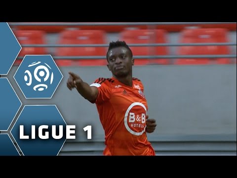 Goal Benjamin MOUKANDJO (13') / FC Lorient - SM Caen (2-0) - (FCL - SMC) / 2015-16
