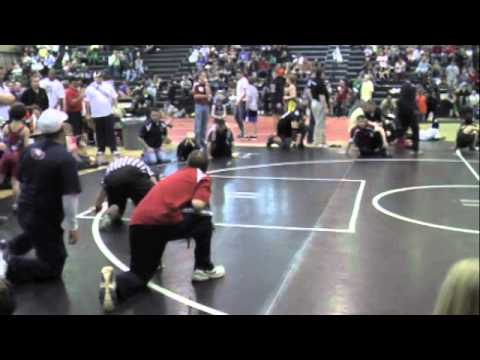 Drew Gorman wrestling - Johns Creek tourney Jan2012