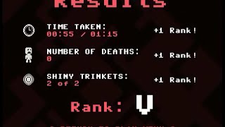 VVVVVV - Time Trials - SS1 V Rank 0:55 (in-game timer)